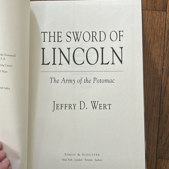 The Sword of Lincoln Book by Jeffrey D. Wert - Picture 3 of 8